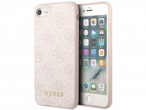 Guess Monogram Case Roze - iPhone SE / 8 / 7 / 6 hoesje