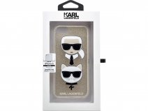 Karl Lagerfeld Ikonik Duo Glitter Case - iPhone SE / 8 / 7 / 6(s) hoesje