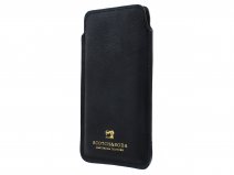 Scotch & Soda Sleeve Zwart Leer - iPhone SE / 8 / 7 / 6(s) hoesje