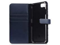 SLG Design D5 Harris Tweed Bookcase Navy - iPhone SE / 8 / 7 hoesje