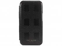 Ted Baker House Check Card Folio Case - iPhone SE / 8 / 7 Pro Hoesje
