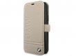 BMW Signature Bookcase Beige Leer - iPhone 11 hoesje