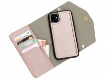 Casetastic Saffiano 2in1 Clutch Case Rosé - iPhone 11/XR hoesje