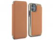 Greenwich Blake Folio Saddle/Gunmetal - iPhone 11/XR Hoesje Leer