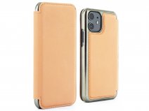 Greenwich Blake Folio Caramel/Gunmetal - iPhone 11/XR Hoesje Leer