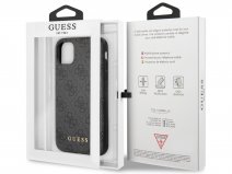 Guess 4G Monogram Case Grijs - iPhone 11/XR hoesje