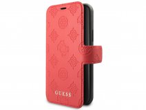 Guess 4G Peony Bookcase Rood - iPhone 11/XR hoesje