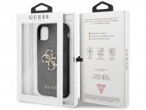 Guess Big 4G Monogram Case Grijs - iPhone 11/XR hoesje
