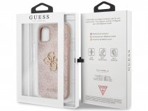 Guess Big 4G Monogram Case Roze - iPhone 11/XR hoesje