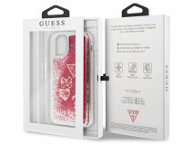 Guess Floating Logo Case Roze - iPhone 11 hoesje