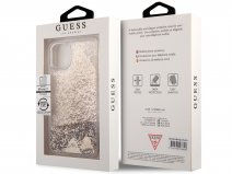 Guess Floating Logo Case Goud - iPhone 11 hoesje
