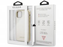 Guess Iridescent Hard Case Goud - iPhone 11/XR hoesje