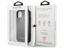 Guess Iridescent Hard Case Zwart - iPhone 11/XR hoesje