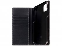 SLG Design D6 Minerva Bookcase Zwart - iPhone 11 hoesje
