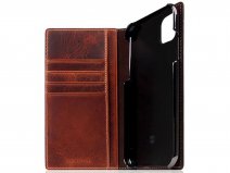 SLG Design D7 Italian Wax Leer Bruin - iPhone XR hoesje