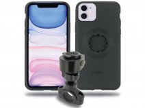 Tigra Fitclic MountCase Motorhouder voor iPhone 11 met Rain Guard