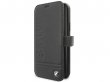 BMW Signature Bookcase Zwart Leer - iPhone 11 Pro hoesje