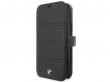 BMW Stitched Bookcase Zwart Leer - iPhone 11 Pro hoesje