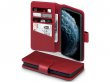CaseBoutique Leather Wallet Rood Leer - iPhone 11 Pro hoesje