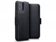 CaseBoutique Leather Case Zwart Leer - iPhone 11 Pro hoesje