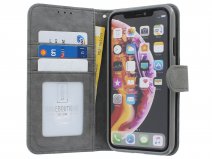 Classic Wallet BookCase Grijs - iPhone 11 Pro hoesje