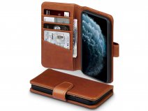 CaseBoutique Leather Wallet Cognac Leer - iPhone 11 Pro hoesje