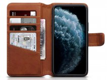 CaseBoutique Leather Wallet Cognac Leer - iPhone 11 Pro hoesje