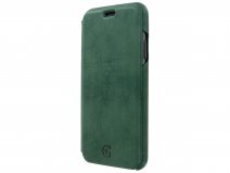 Graffi Oyster Folio Groen Leer - iPhone 11 Pro hoesje