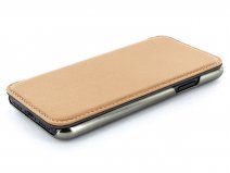 Greenwich Blake Folio Caramel/Gunmetal - iPhone 11 Pro Max Hoesje Leer