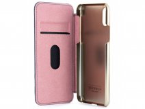 Greenwich Dogger Folio Midnight Blue/Gold - iPhone 11 Pro Hoesje Leer