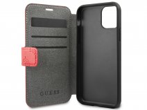Guess 4G Peony Bookcase Rood - iPhone 11 Pro hoesje
