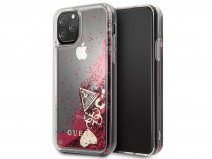 Guess Floating Logo Case Roze - iPhone 11 Pro hoesje