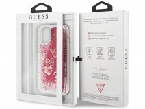 Guess Floating Logo Case Roze - iPhone 11 Pro hoesje