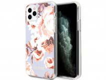 Guess Floral TPU Skin Case No. 2 - iPhone 11 Pro hoesje