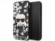 Karl Lagerfeld Flower TPU Case - iPhone 11 Pro hoesje