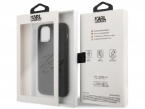 Karl Lagerfeld Initials Case Lizard - iPhone 11 Pro hoesje