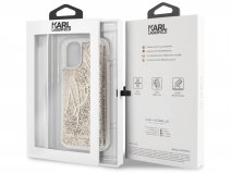 Karl Lagerfeld Signature Liquid Case Goud - iPhone 11 Pro hoesje