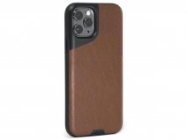 Mous Contour Leather Case Bruin - iPhone 11 Pro hoesje