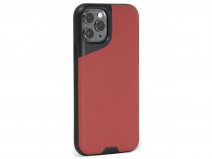 Mous Contour Leather Case Rood - iPhone 11 Pro hoesje