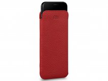 Sena Ultraslim Sleeve Rood Leer - iPhone 11 Pro hoesje