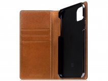 SLG Design D+ Temponata Bookcase Tan - iPhone 11 Pro hoesje