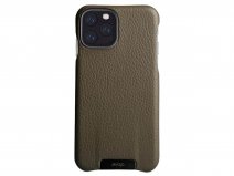 Vaja Grip Leather Case Groen - iPhone 11 Pro Hoesje Leer