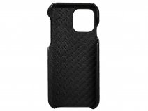 Vaja Grip Leather Case Zwart - iPhone 11 Pro Hoesje Leer
