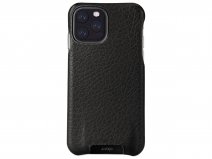 Vaja Grip Leather Case Zwart - iPhone 11 Pro Hoesje Leer