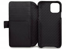 Vaja Wallet Agenda Case Zwart - iPhone 11 Pro Hoesje Leer