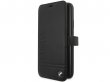 BMW Signature Bookcase Zwart Leer - iPhone 11 Pro Max hoesje