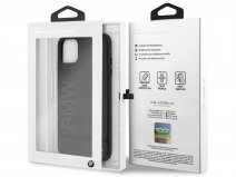 BMW Signature Case Zwart Leer - iPhone 11 Pro Max hoesje