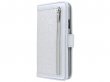 Glitsie Zip Case met Rits Zilver - iPhone 11 Pro Max hoesje