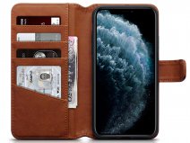 CaseBoutique Leather Wallet Cognac Leer - iPhone 11 Pro Max hoesje