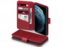CaseBoutique Leather Wallet Rood Leer - iPhone 11 Pro Max hoesje